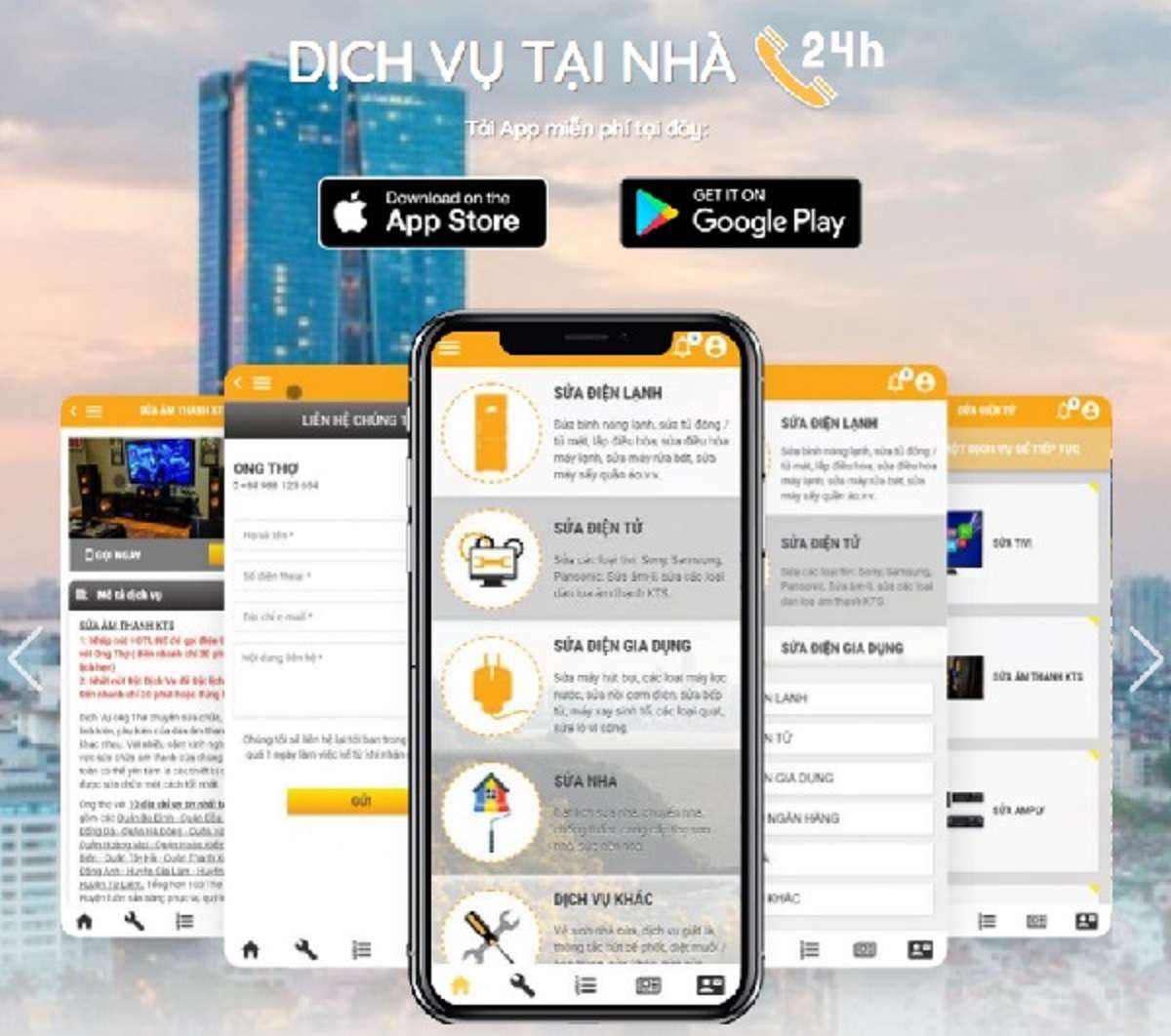 App Ong Thợ