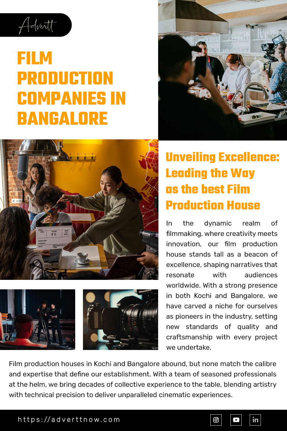 Top Film Production Companies in Bangalore | Advertt - Gifyu