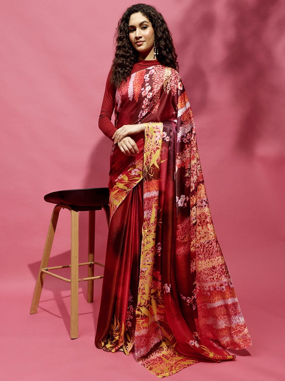 A Beginner’s Guide to Buying Floral Print Sarees Online | by Yuvika Singh | Jun, 2025 | Medium