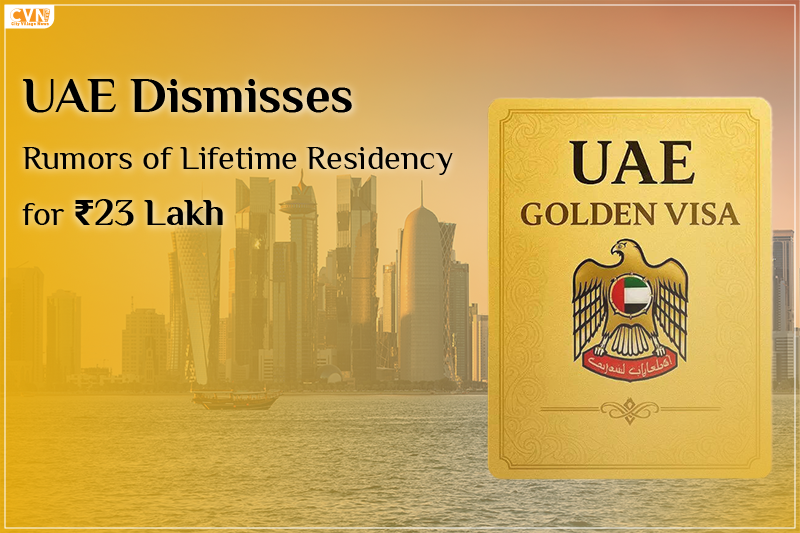 UAE Denies Lifetime Golden Visa for Indians