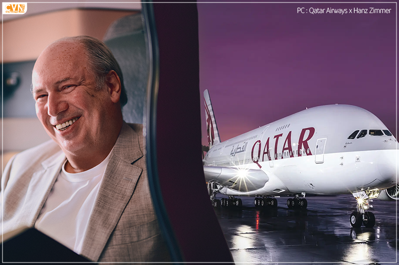 Hans Zimmer Composes Signature Music for Qatar Airways