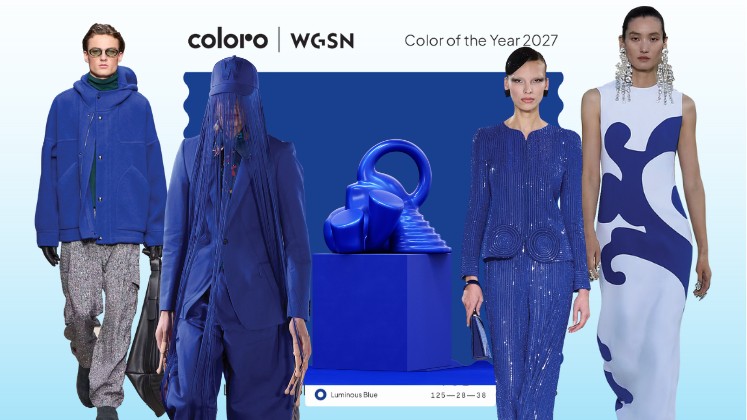 AR Colour Report: Luminous Blue: Colour of the year 2027 | Apparel Resources