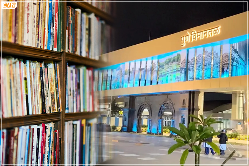 Pune Airport Terminal Adds Free Library for Travelers!