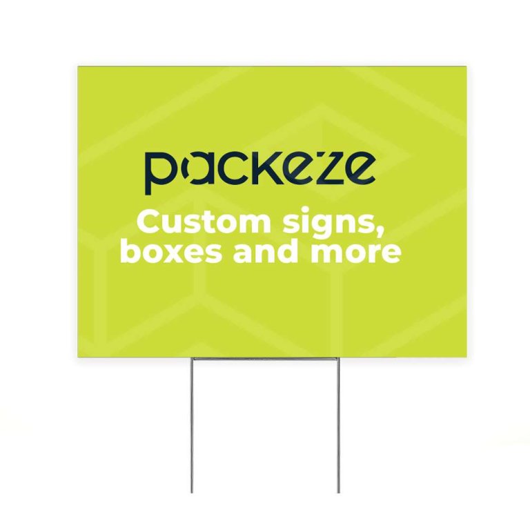 Best Yard Signs | Affordable Custom Yard Signs with Stakes