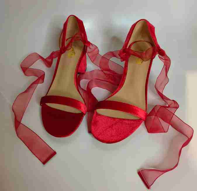 Elegant bridal footwear