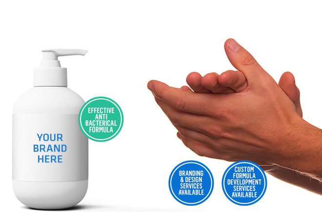 Private Label & Wholesale Anti-Bacterial Hand Sanitizer Manufacturer