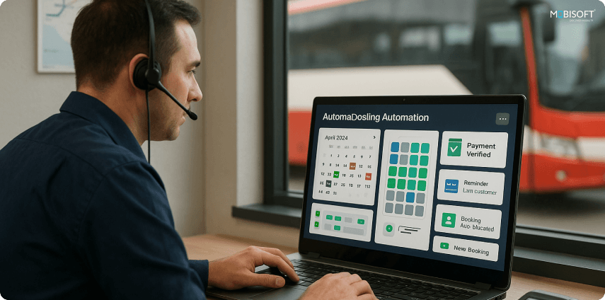 Automated bus ticket management solving common issues in bus ticketing