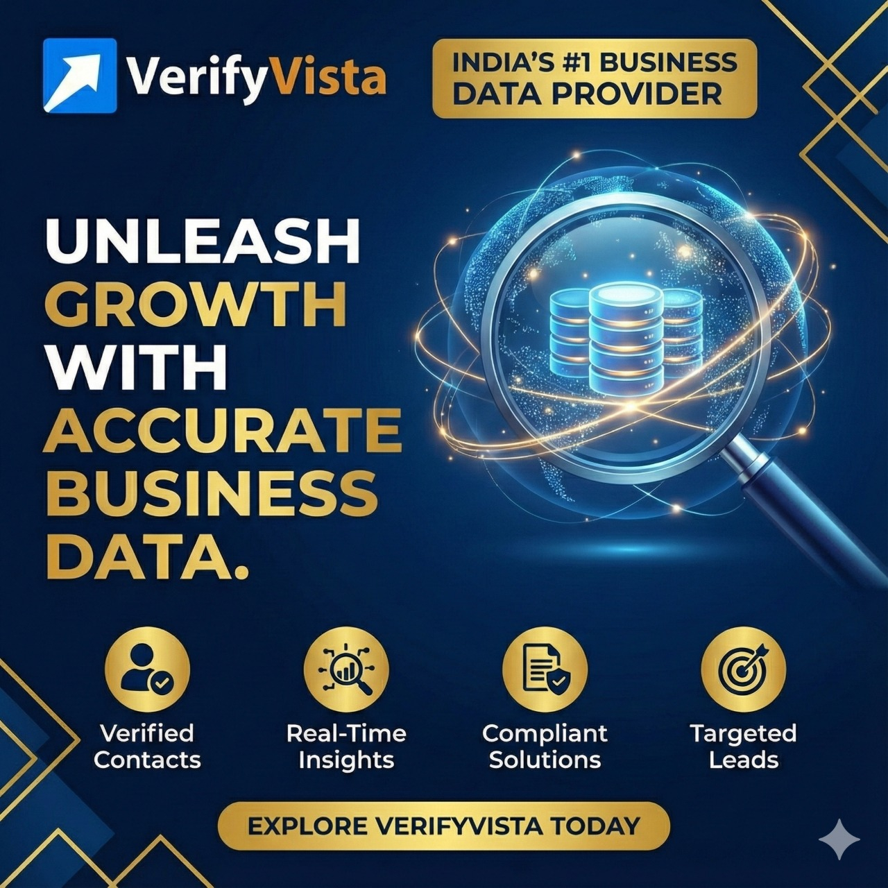 The Best Business Data Provider in India, Powering Confident Decisions, Risk Control, and Sustainable Growth&mdash;Verify Vista