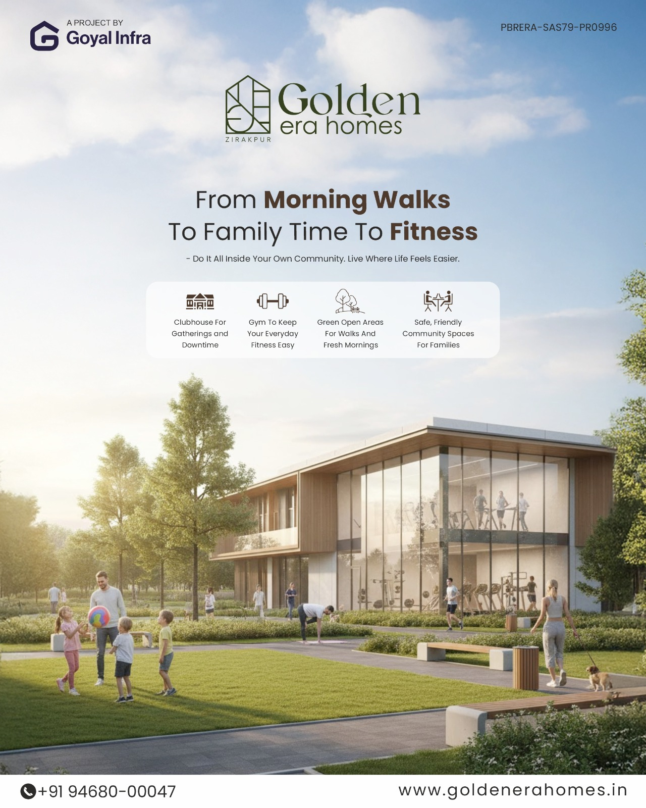 Luxury Flat for Sale in Zirakpur &ndash; Discover Elevated Living with Golden Era Homes