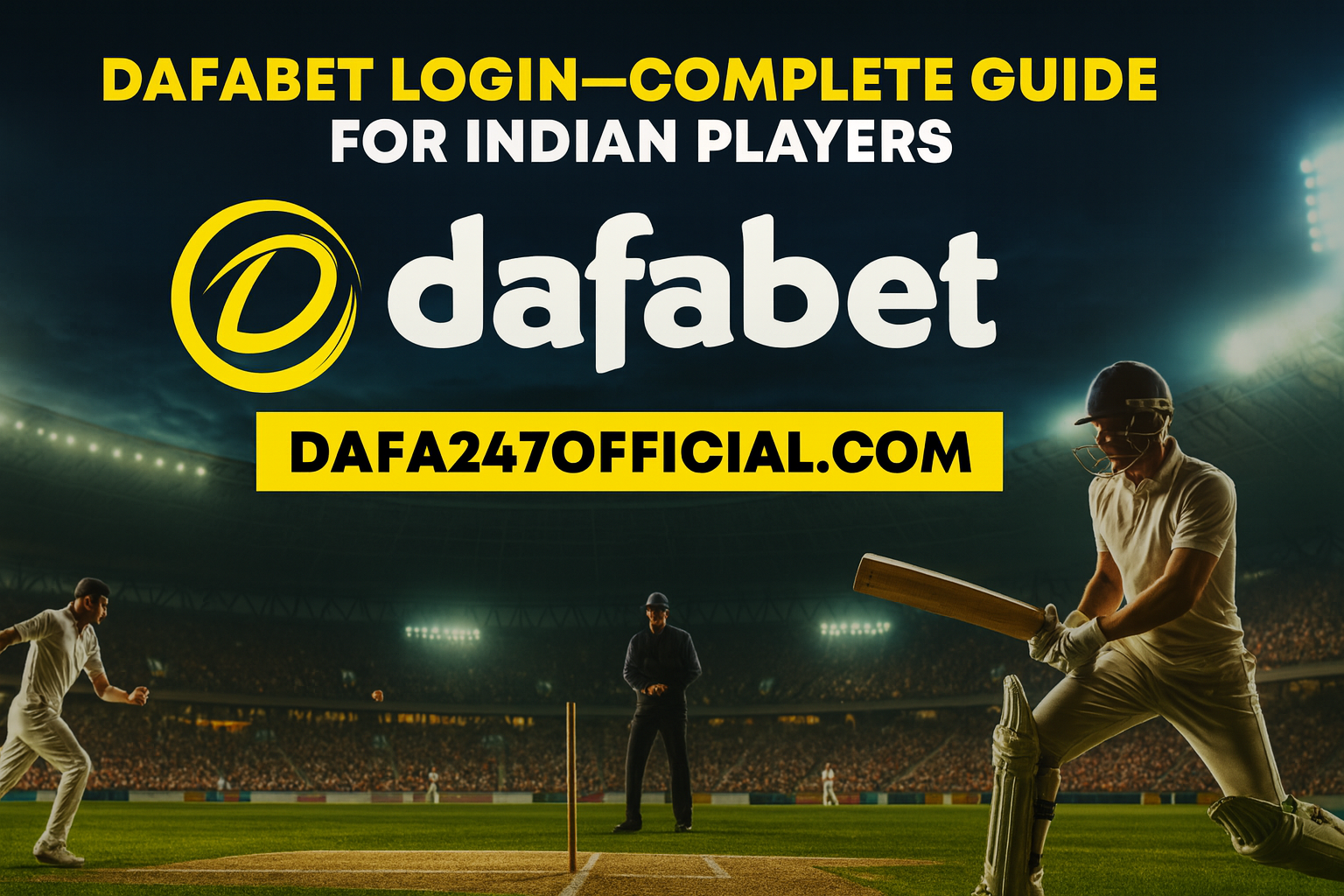 Dafabet Login &ndash; Complete Guide for Indian Players with dafa247official