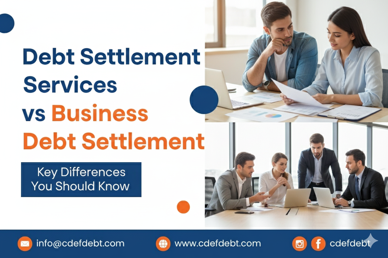 Debt Settlement Services vs Business Debt Settlement: Key Differences You Should Know