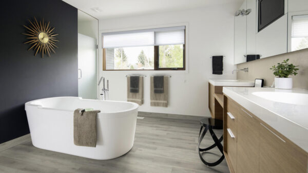 Is Luxury Vinyl Flooring Good for Bathrooms with Modern Style?