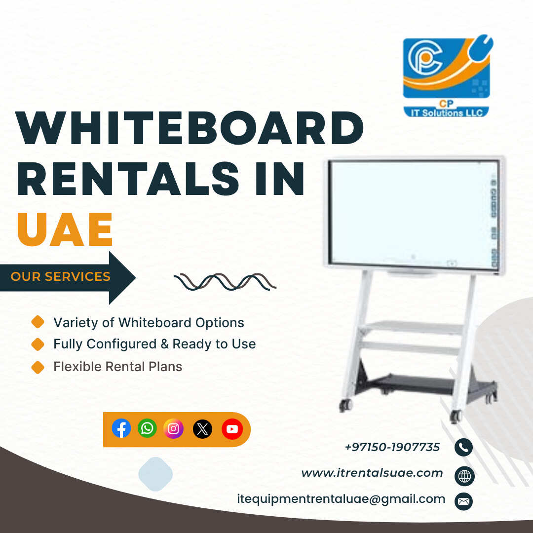 Short-Term WhiteBoard Rentals for UAE Offices