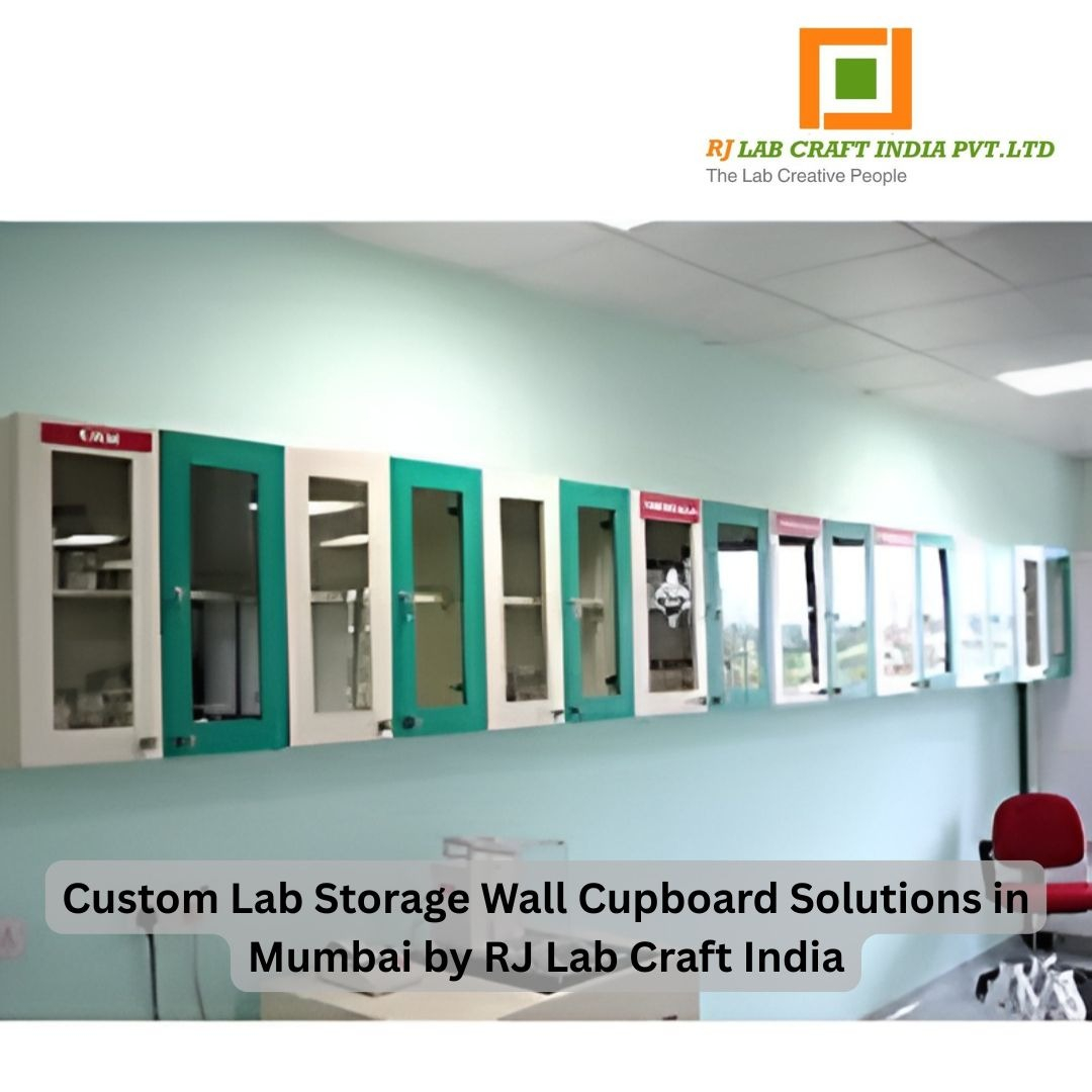 Space-Efficient Lab Storage Wall Cupboard For Modern Laboratories In Mumbai By Rj Lab Craft India