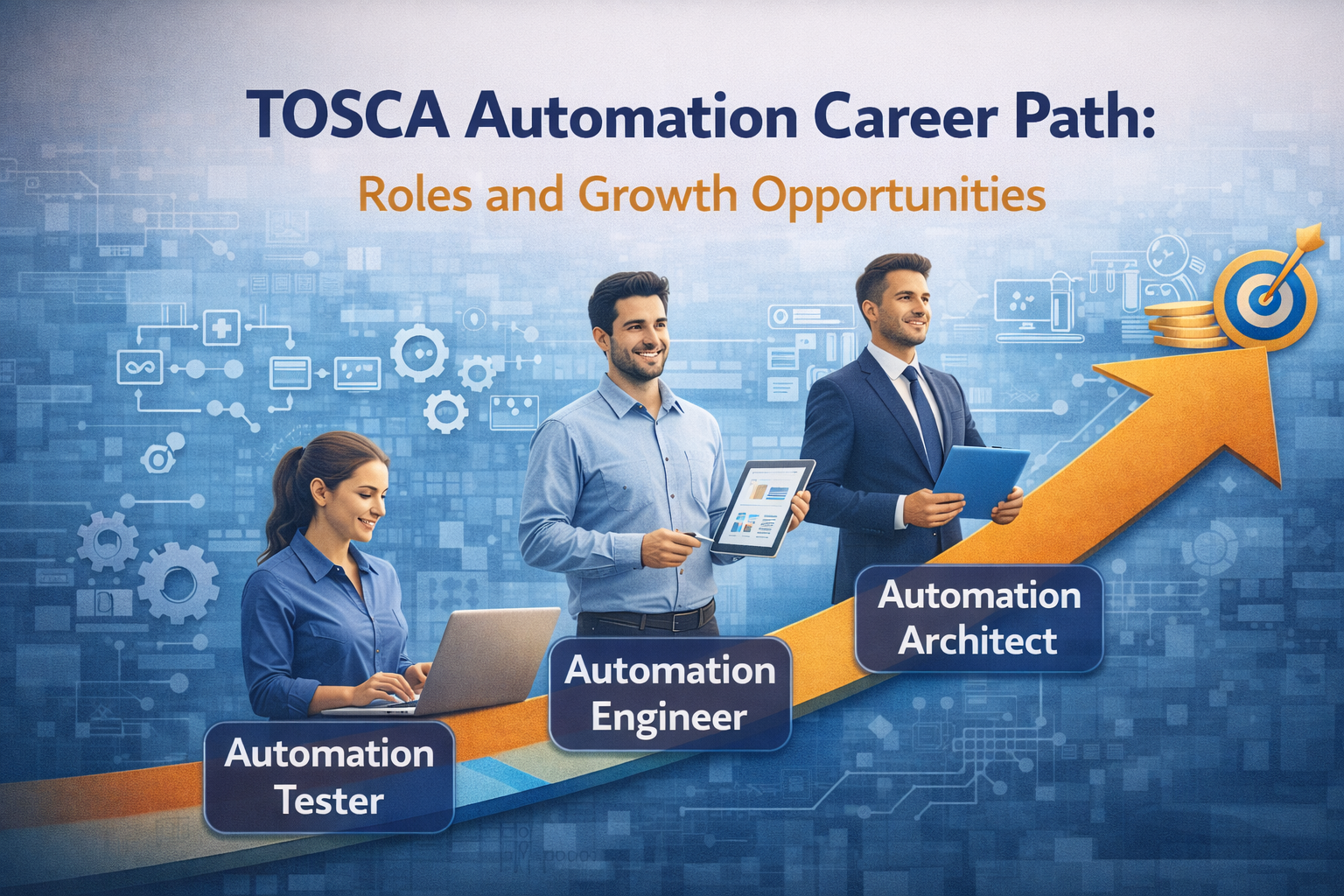 Tosca automation career progression path