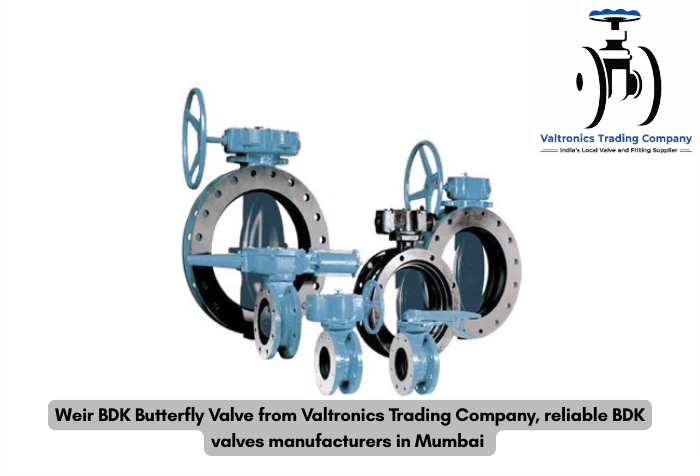 Weir BDK Butterfly Valve from Valtronics Trading Company, reliable BDK valves manufacturers in Mumbai