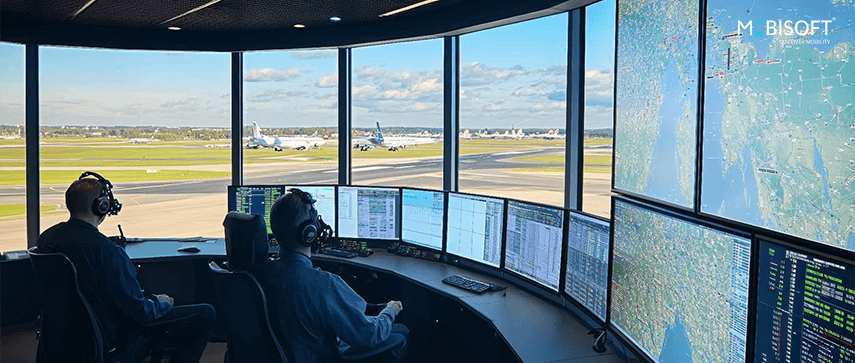 Airport Operations Enhanced with AI Technology Airport operations optimized with AI technology for aircrew mobility